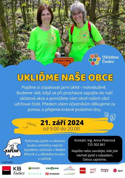 Ukliďme naše obce 9/2024