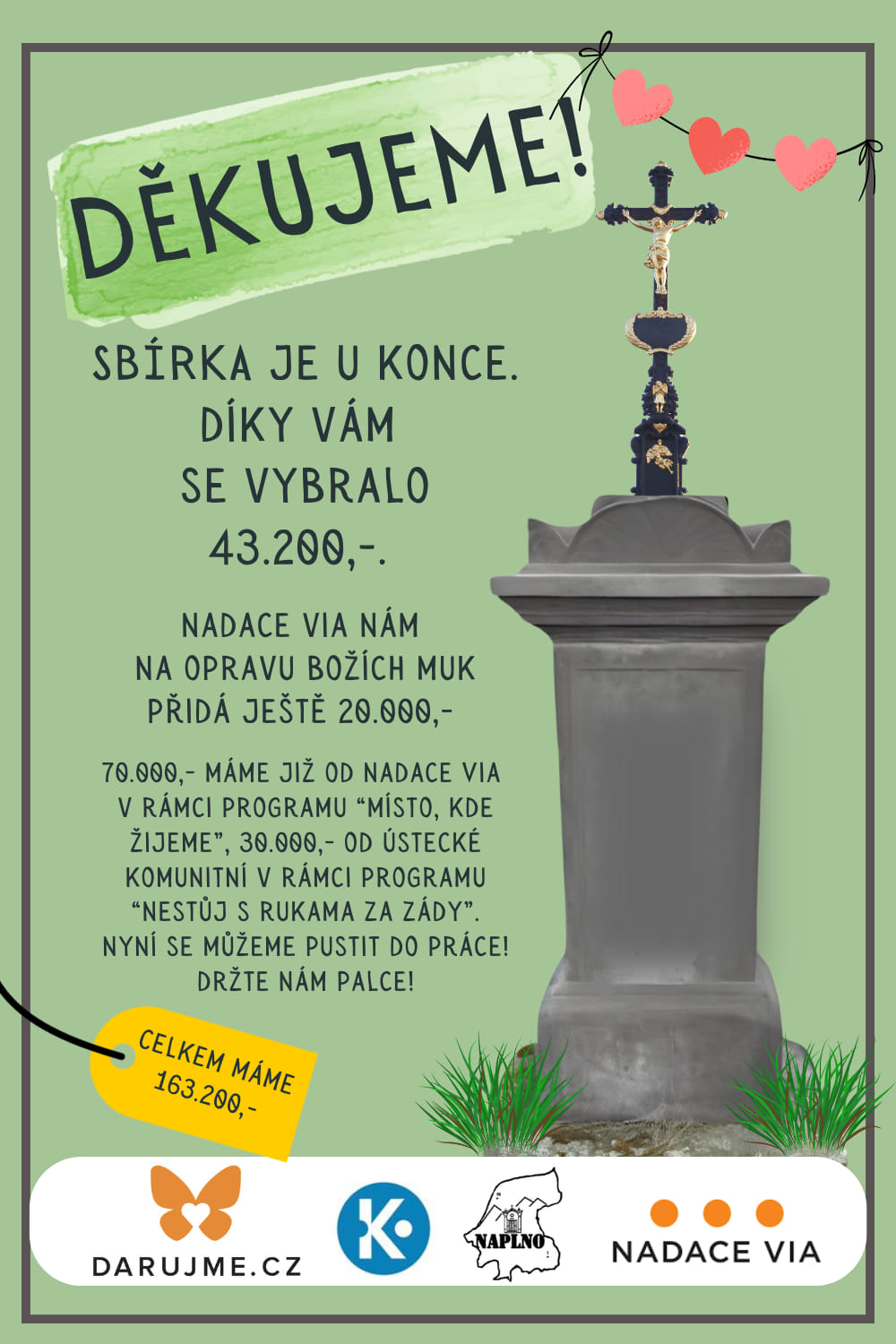 Oprava boží muka 2024